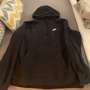 Mens XL black Nike hoodie